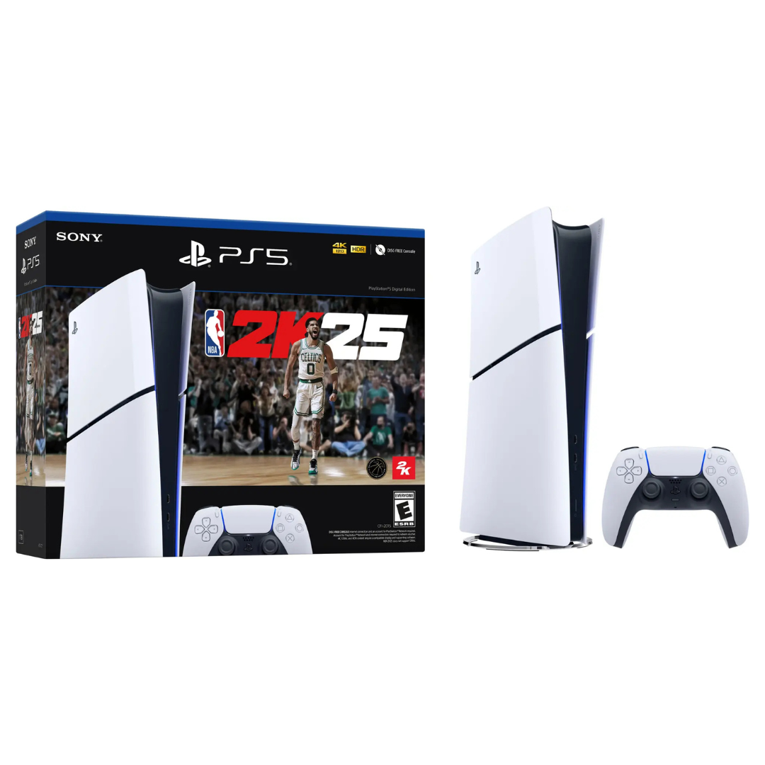 Sony PlayStation 5 Slim Console Digital Edition-NBA 2K25 Bundle