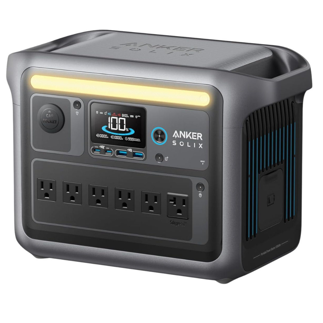 Anker SOLIX C1000 1800W 1056wh Solar Generator Power Station