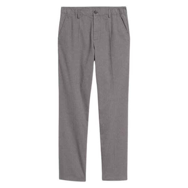 Old Navy Men's Straight Trouser Pants (Gray Smoke)