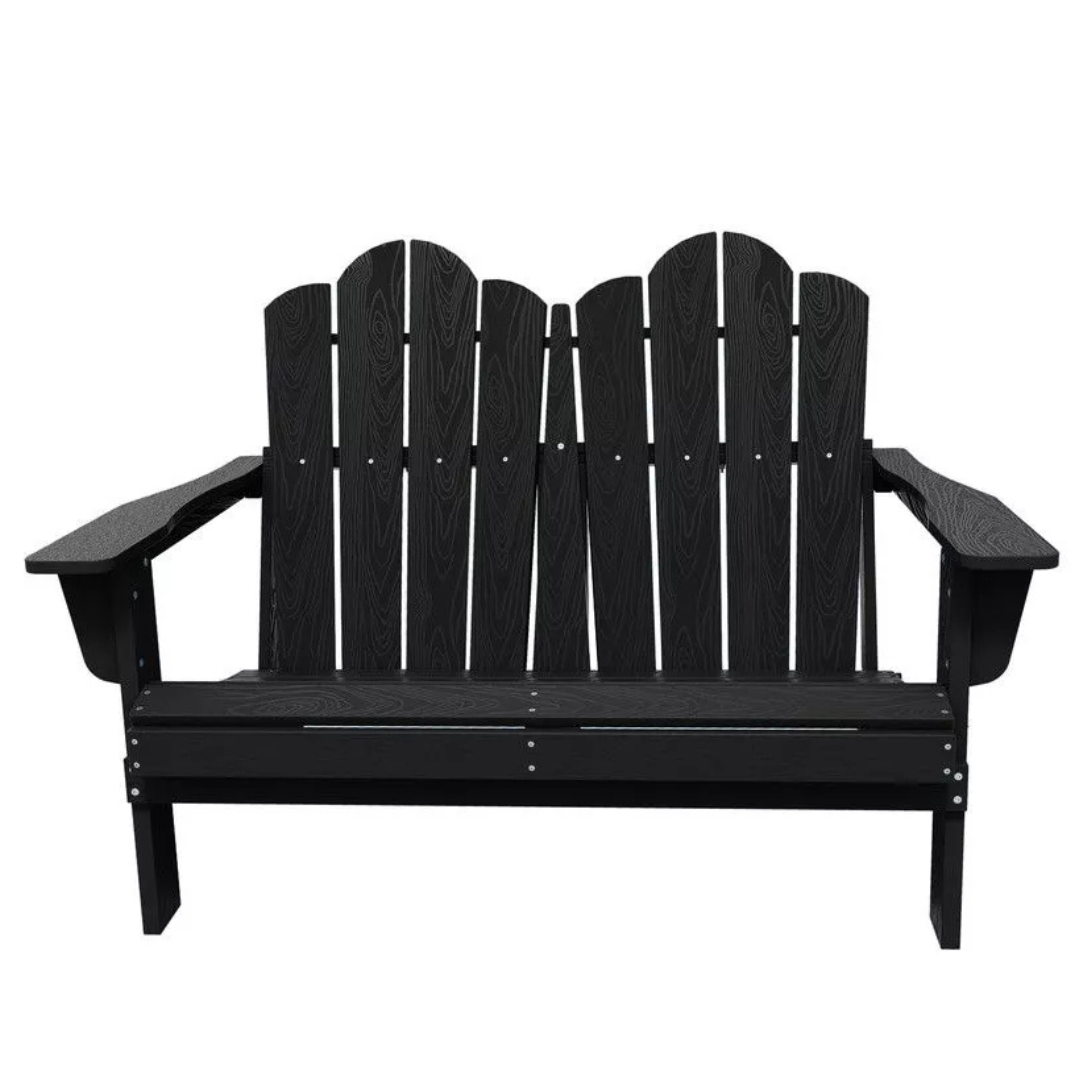 Hyleory 2-Seater Stackable Adirondack Chair