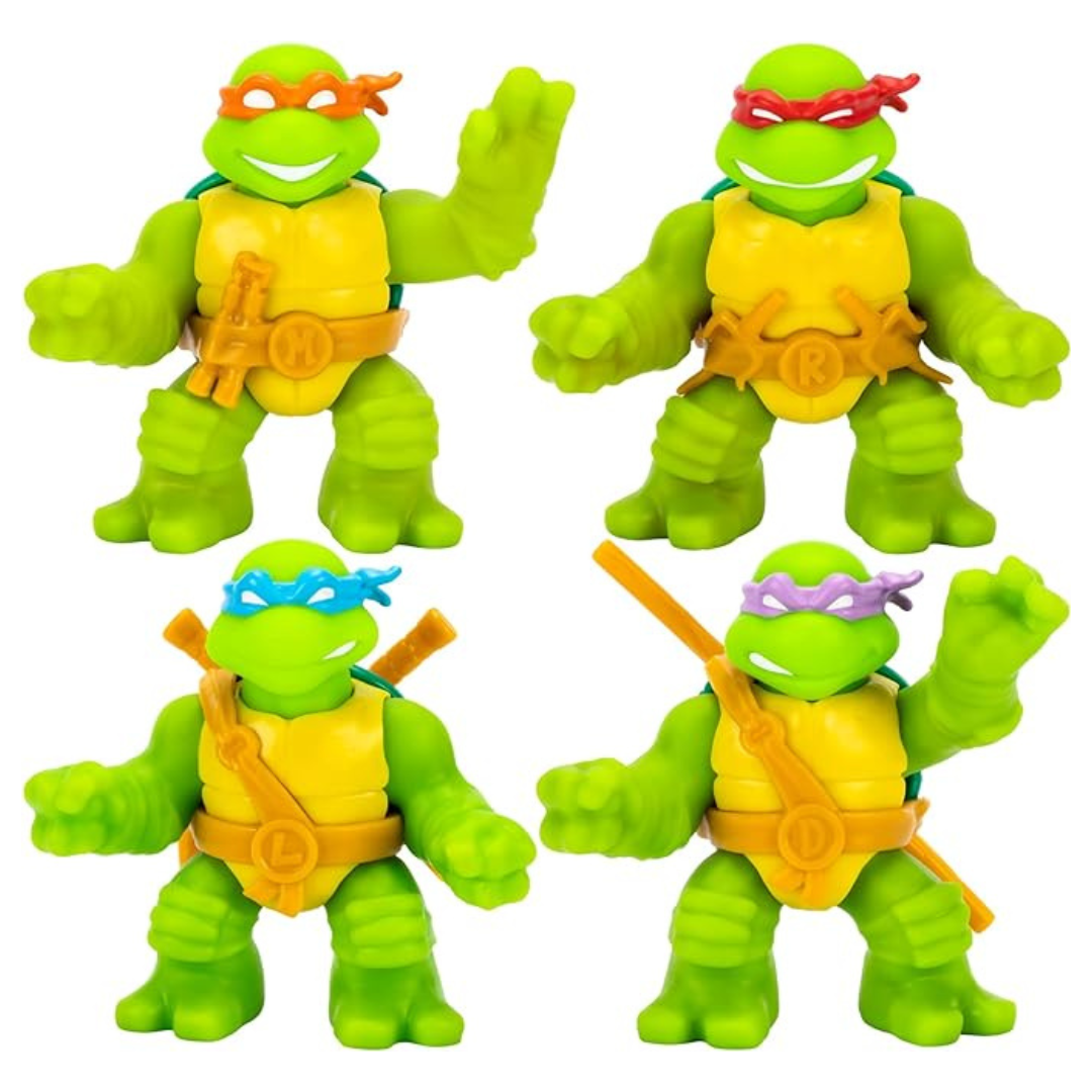 4-Pack Teenage Mutant Ninja Turtles Super Oozy Toy Figures