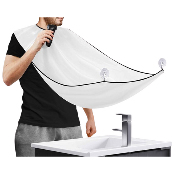 Beard Trimming Non-Stick Hair Catcher Bib