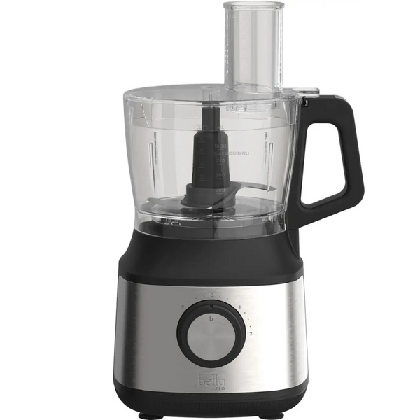 Bella PRO 8-Cup Stainless Steel Food Processor