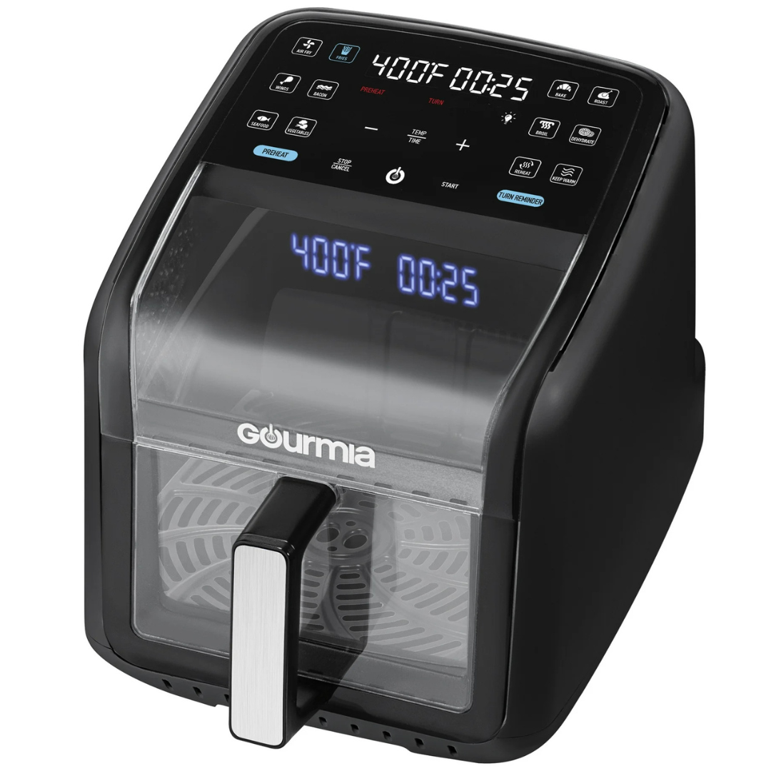 Gourmia Panorama 7-QT Digital Air Fryer with Panoramic View