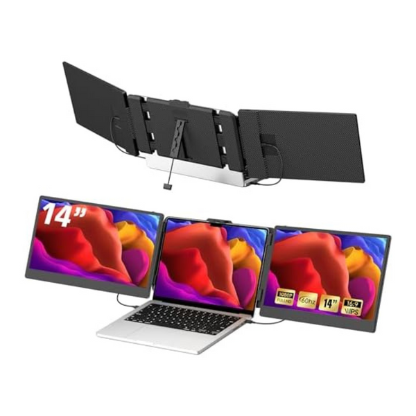 14" S2 Triple Monitor Extender Screen