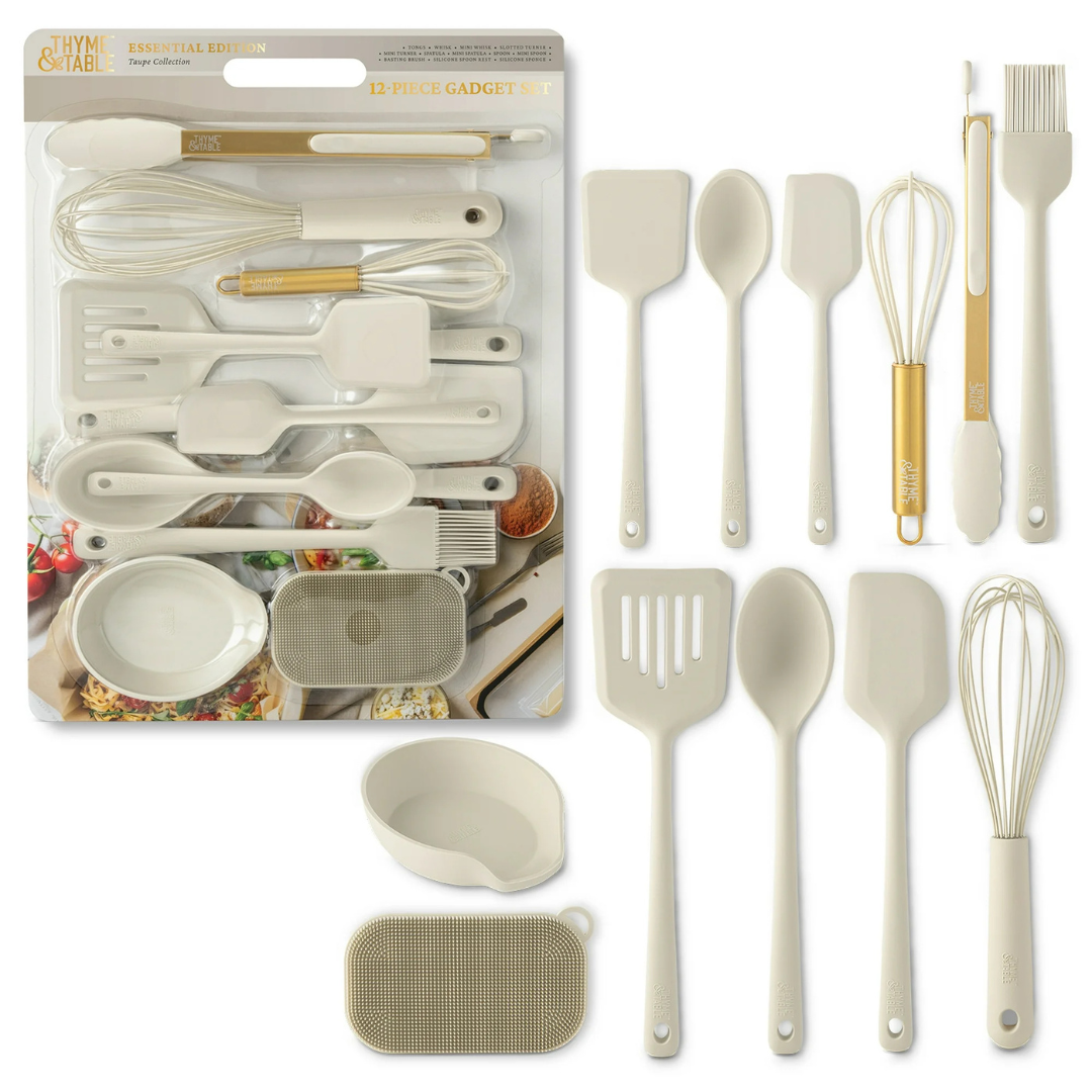 Thyme & Table 12- Piece Silicone Cooking Utensil Set