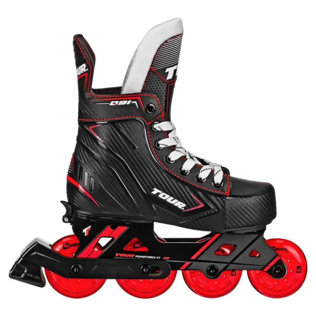 Tour Kids Adjustable Inline And Roller Hockey Skates