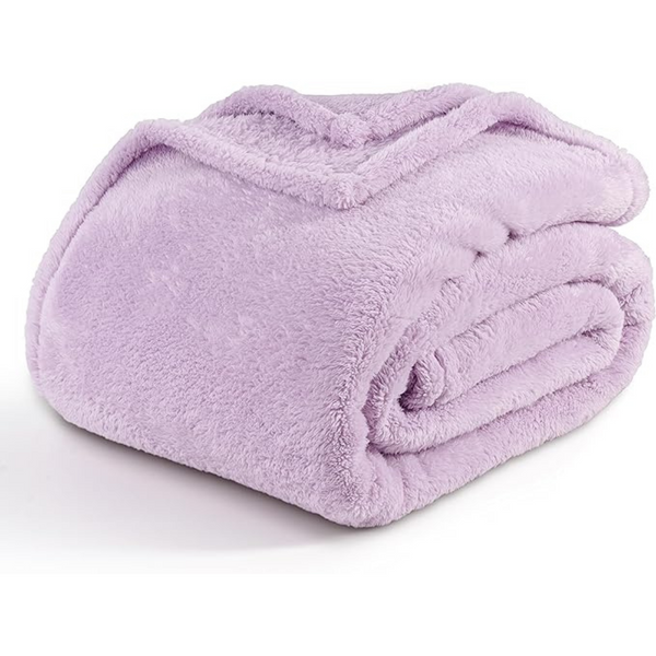 Berkshire Classic 50" x 60" Extra-Fluffy Plush Soft Fuzzy Throw Blanket