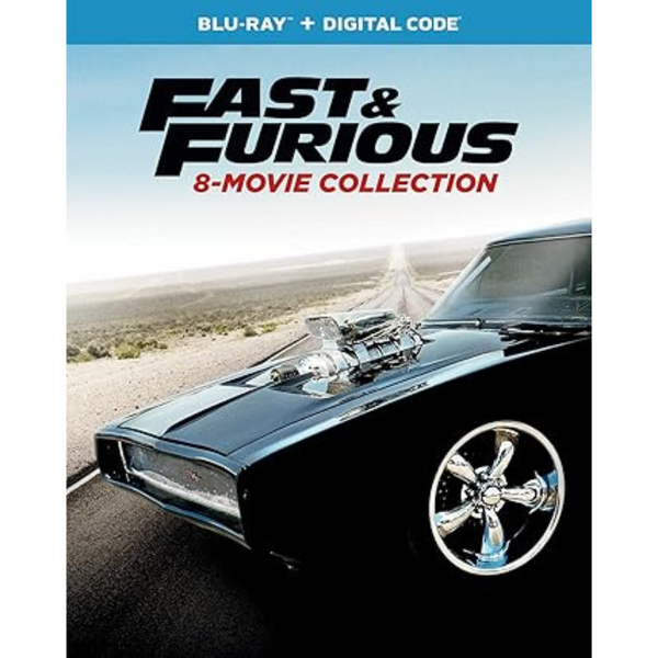 Fast and Furious: 8-Movie Collection on Blu-ray with 9 Discs