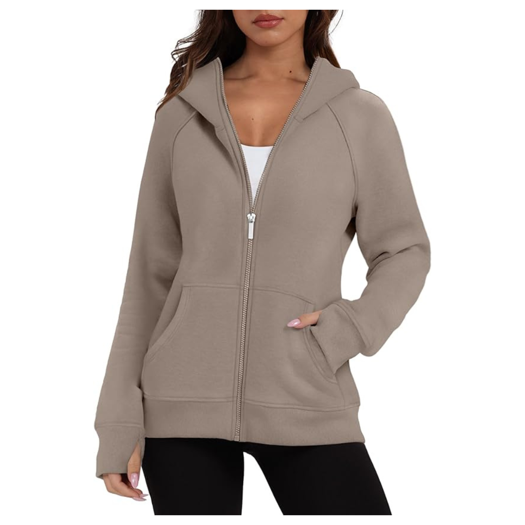 Women's Cute Hoodies Fleece Jacket (4 Colors)