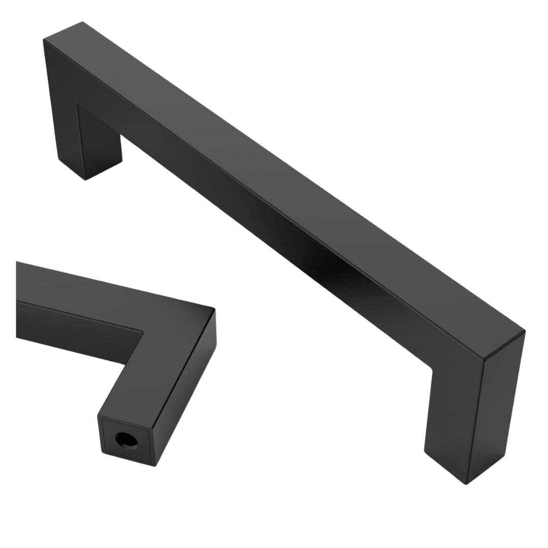 10 Pack Matte Black Kitchen Cabinet Handles,(5 Inch)