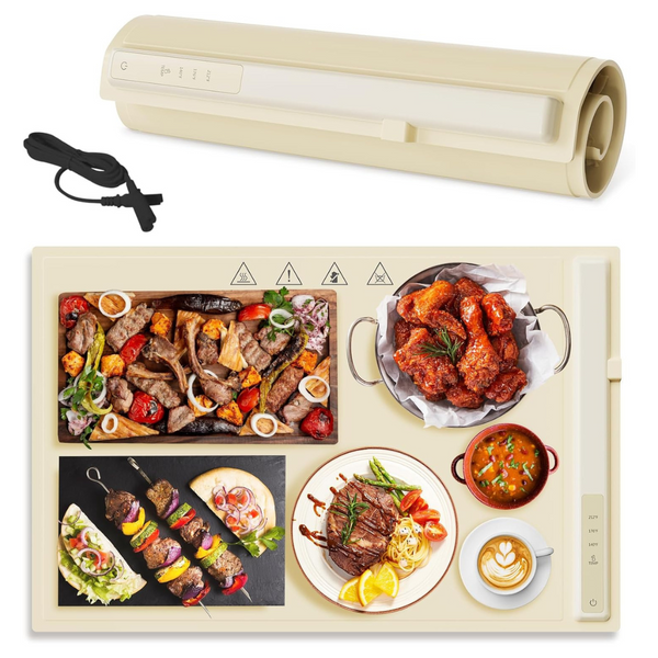 Premium Silicone Nano-Material Electric Warming Tray