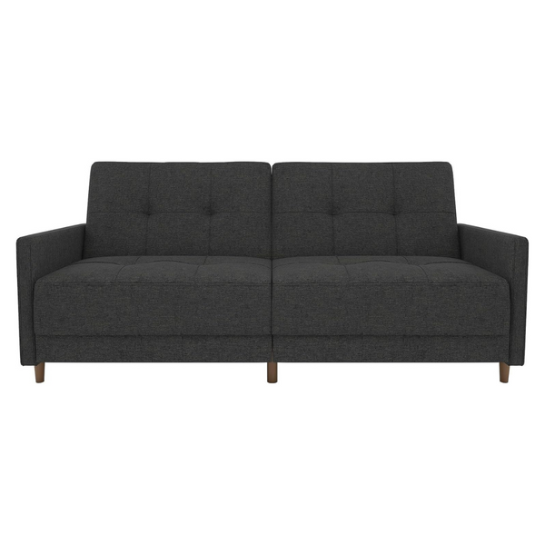 DHP Andora 76" Modern Upholstered Couch Sleeper Futon Sofa Bed