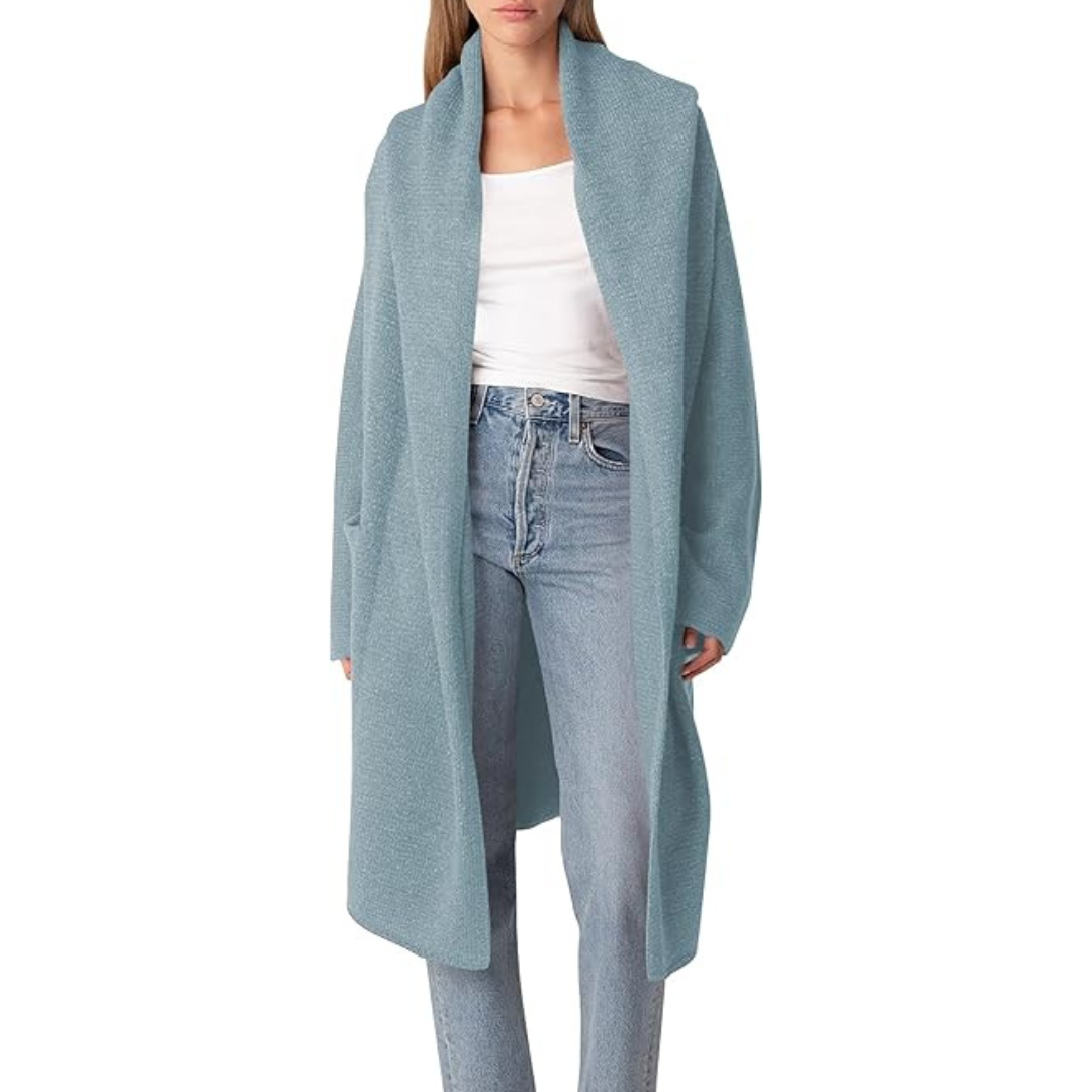 Women's Oversized Long Open Front Cardigan Sweaters