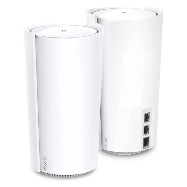 2-Pack TP-Link Deco AXE11000 Tri-Band WiFi 6E Mesh Network System