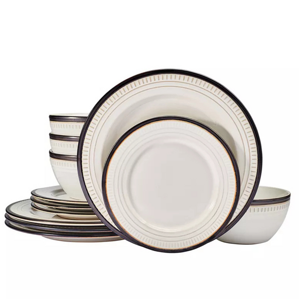 Food Network Biscotti 12-Piece Dinnerware Set