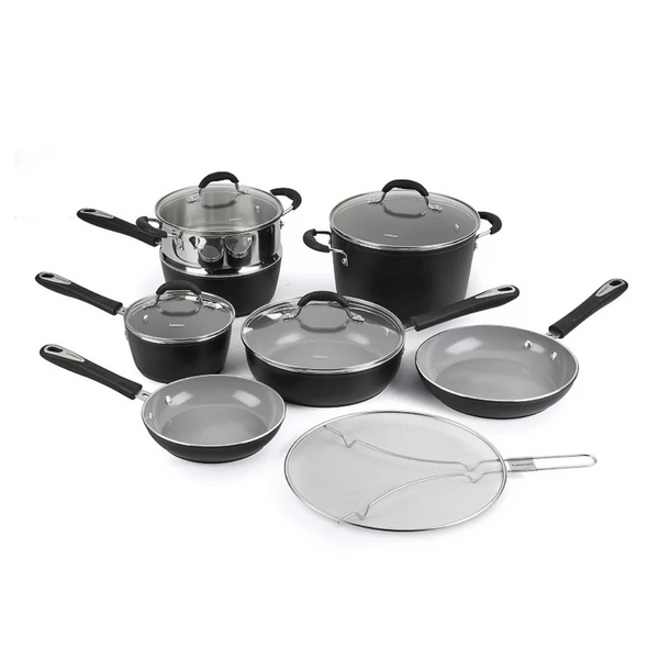 Cuisinart Ceramica XT Matte Collection Ceramic Nonstick 12-Piece Cookware Set + $26 Kohls Rewards