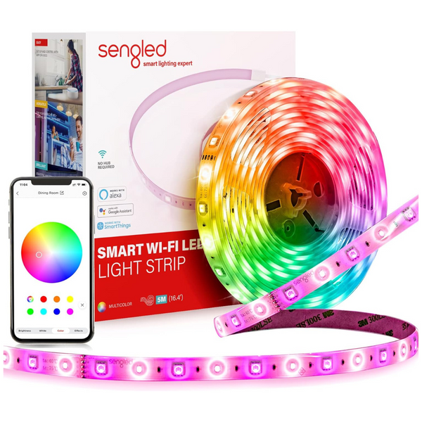 Sengled Smart Wi-Fi LED Multicolor Light Strip (16.4Ft)