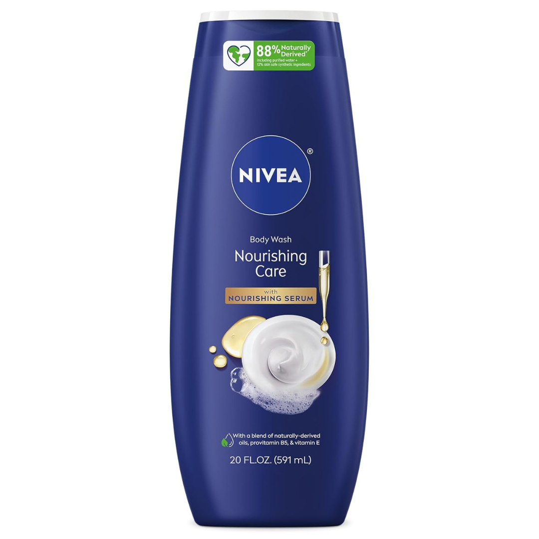 Nivea Nourishing Care Body Wash For Dry Skin, 20 Fl Oz