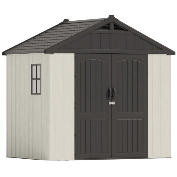 Patiowell 8' x 6' Plastic Shed For Outdoor Storage