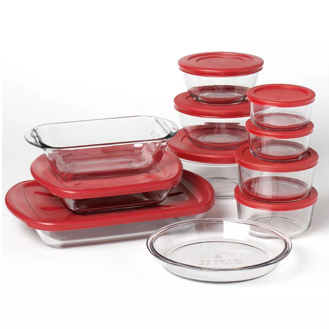 Anchor Hocking Bake and Store Essentials 20-Piece Set