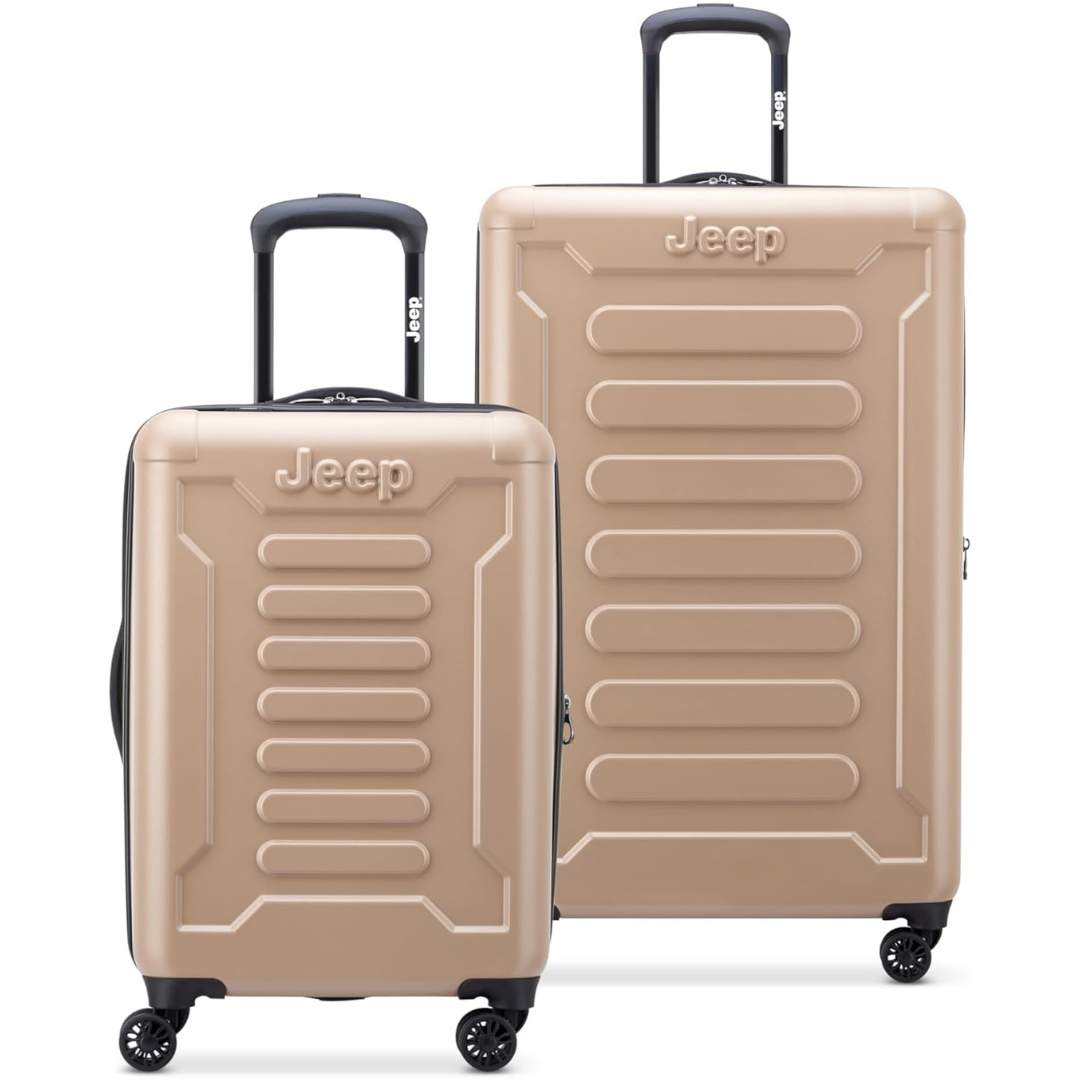 2-Piece Jeep JH004C Hardside Expandable Luggage Set