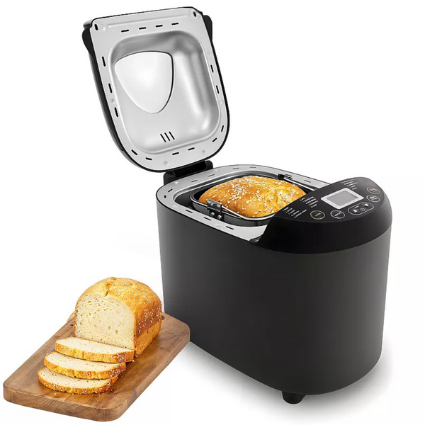 Elite Cuisine 2lb Programmable Bread Machine with 19 Pre-sets