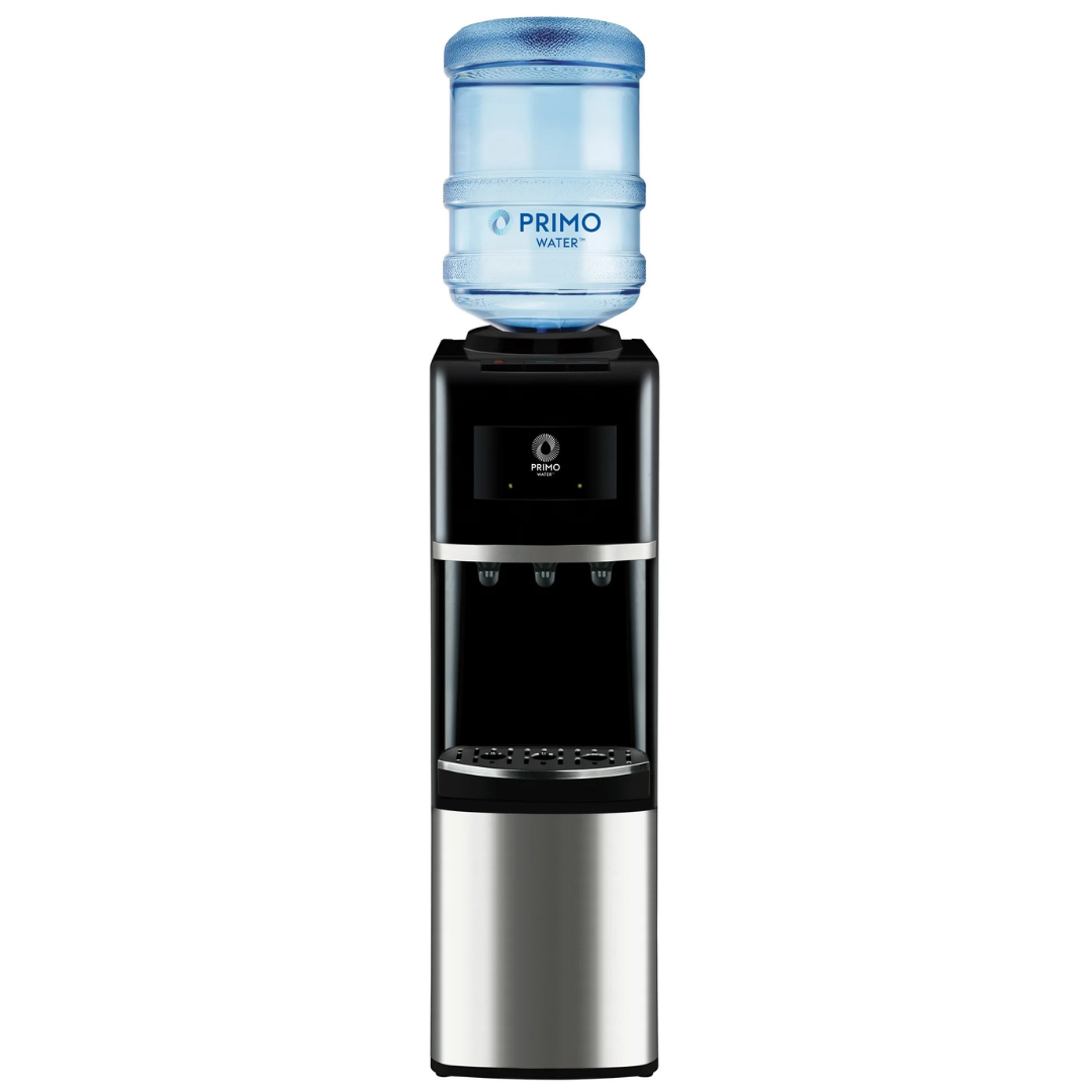 Primo Water Black and Stainless Top Load 3 or 5 gal Water Dispenser (900127)