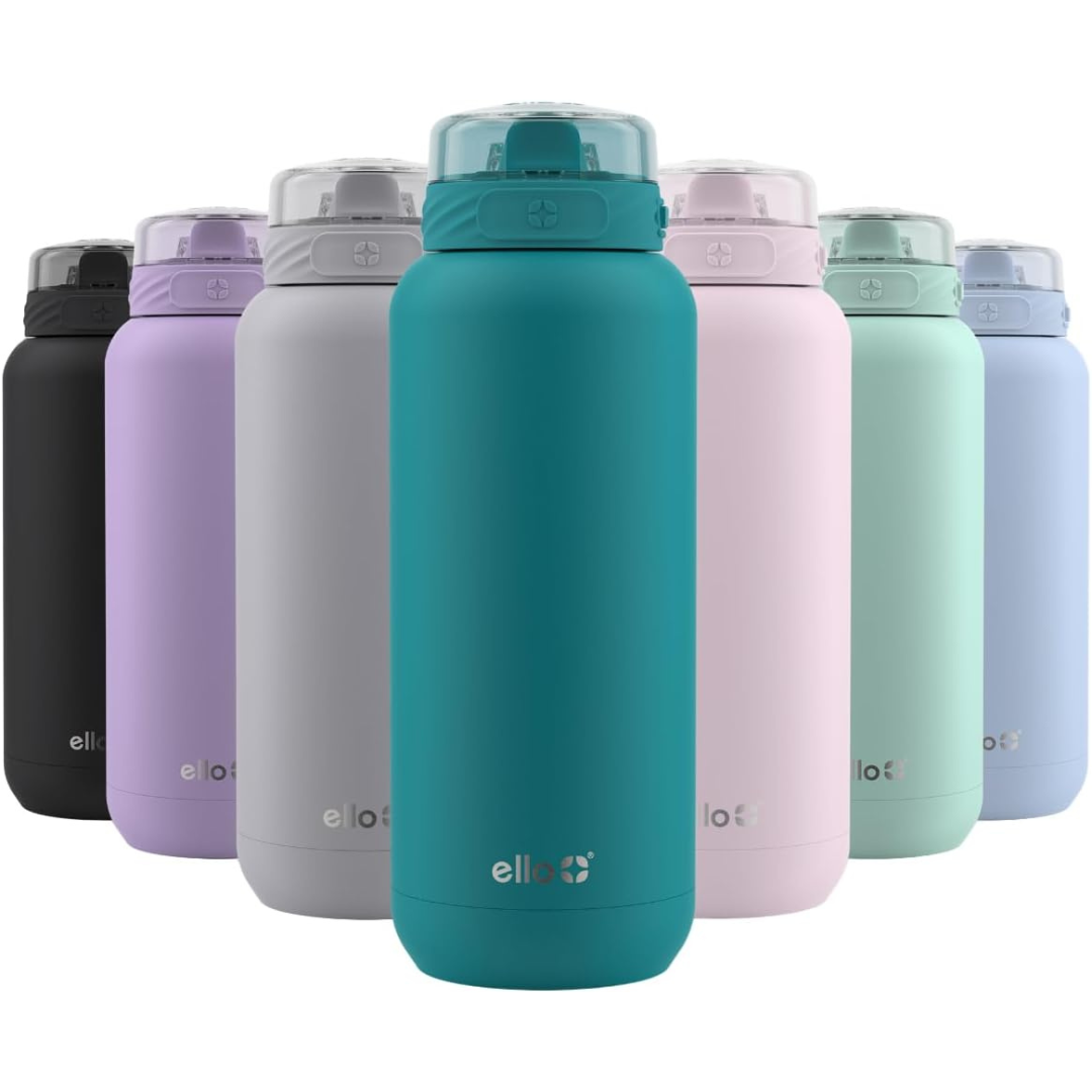 22oz Ello Double Walled and Vacuum Insulated Metal Water Bottle