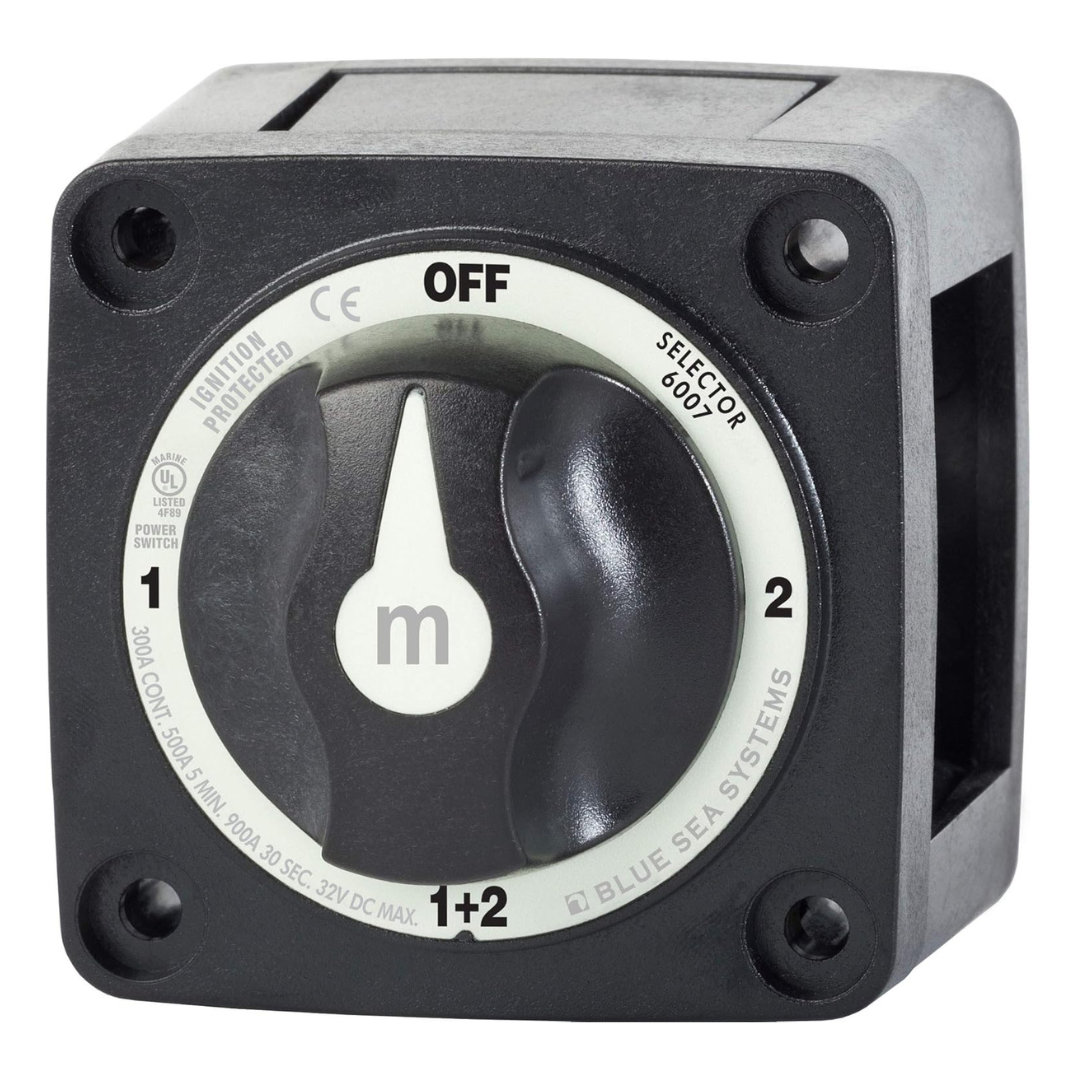 Blue Sea Systems 6007200 m-Series Battery Switch Selector