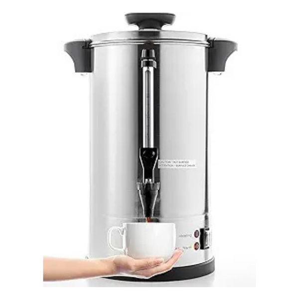 100-Cup SYBO 16L Stainless Steel Percolate Coffee Maker Hot Water Urn