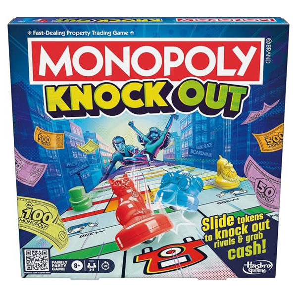 Monopoly Knockout Family Party Game