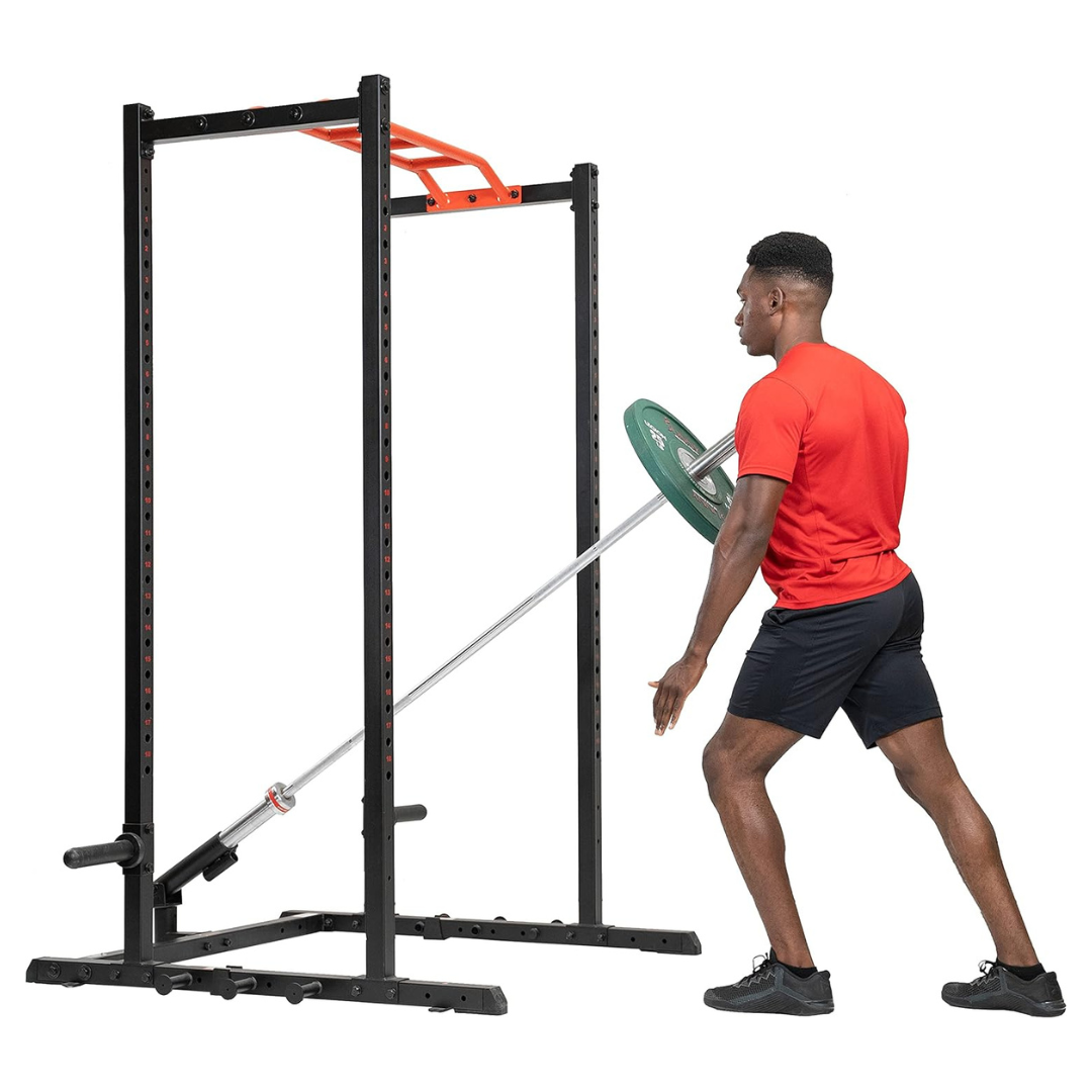 Sunny Health & Fitness Landmine Attachment for Power Racks and Cages