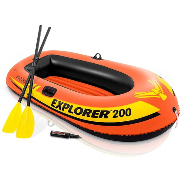 INTEX Explorer 200 Inflatable Boat Set