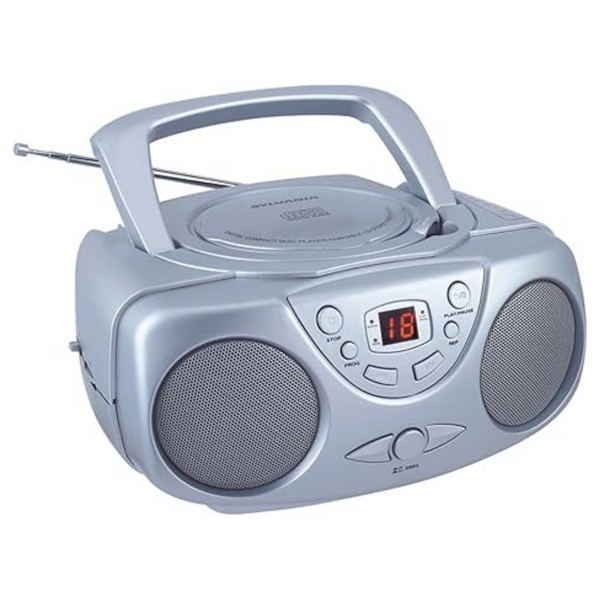 Proscan Portable CD Player With AM/FM Radio, Boombox