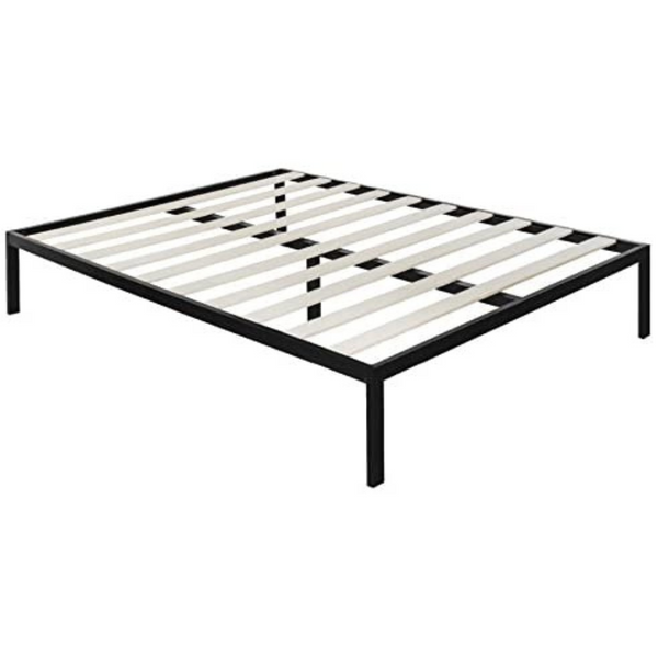 Zinus Korey Metal Platform Bed Frame with Upholstered Headboard