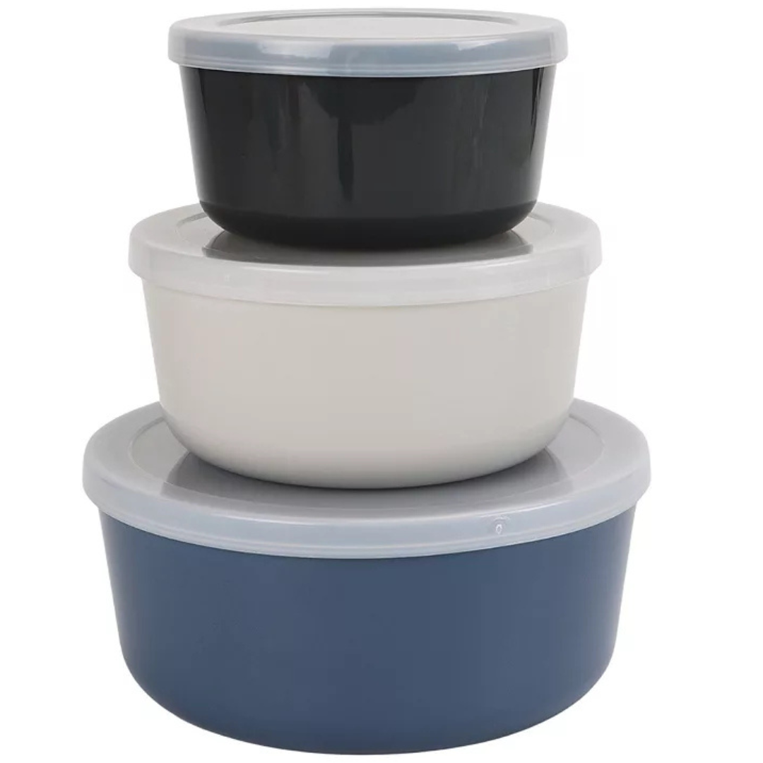 3-Piece The Big One Prep Bowls with Lids