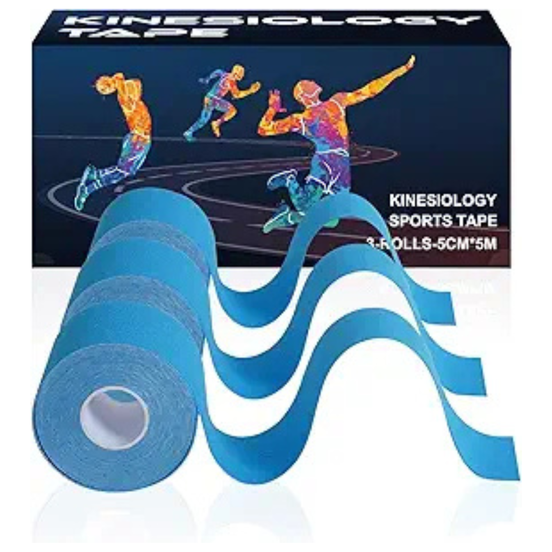 3 Rolls Kinesiology Tape 16.4 ft Sports Recovery & Support Muscle Tape