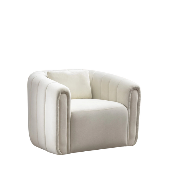 Velvet Swivel Accent Chair