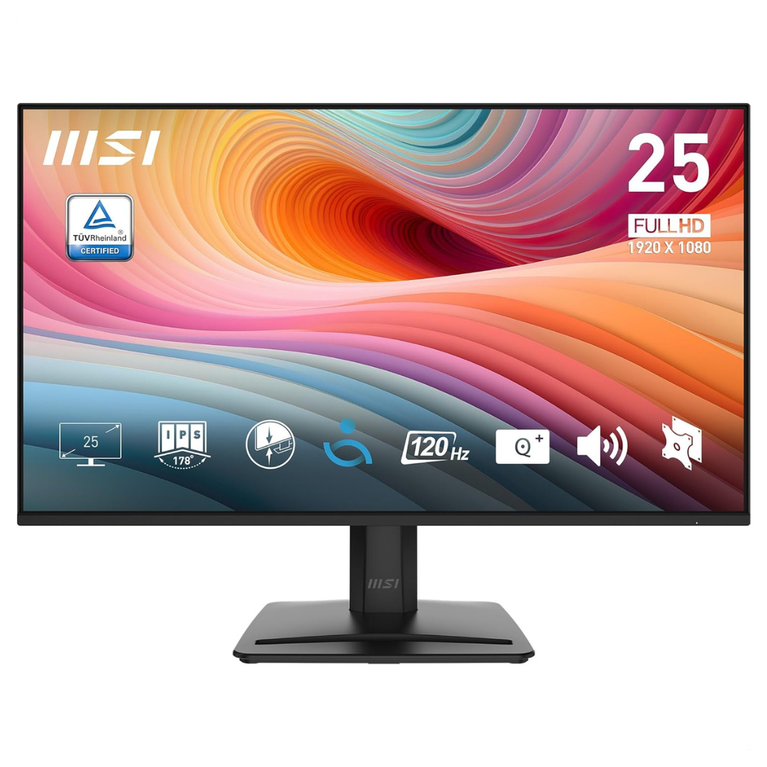 MSI PRO MP251 E2 24.5" FHD 120Hz 1ms HDR IPS Freesync Gaming Monitor