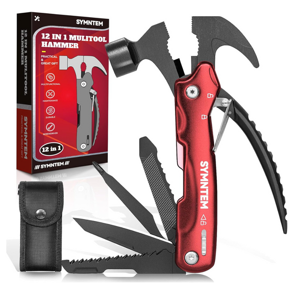 12-in-1 Compact And Portable Multitool Hammer