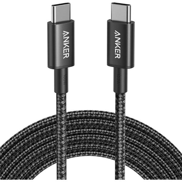 Anker 100W 10ft USB-C To USB-C Fast Charging Cable