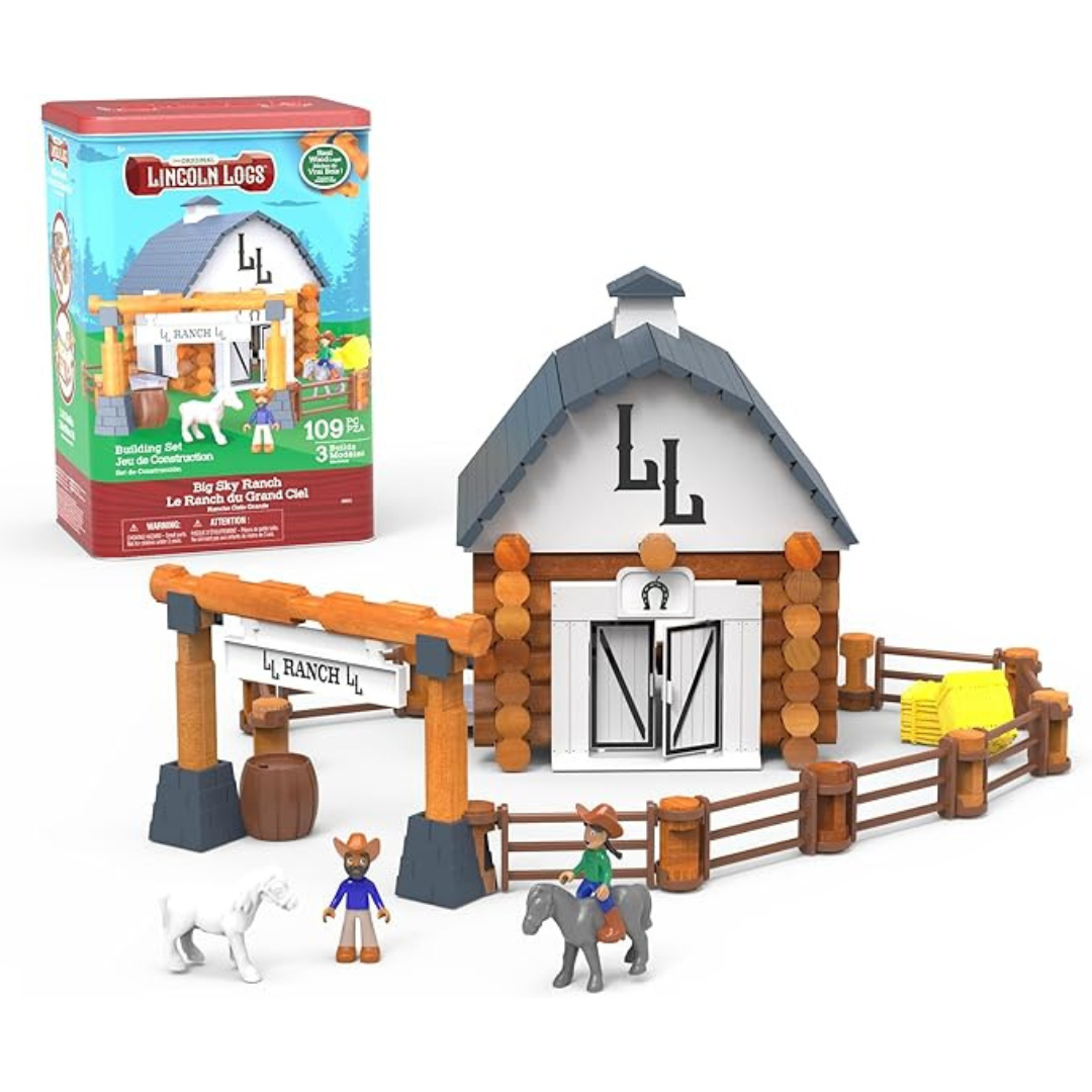 Lincoln Logs Big Sky Ranch Building Set