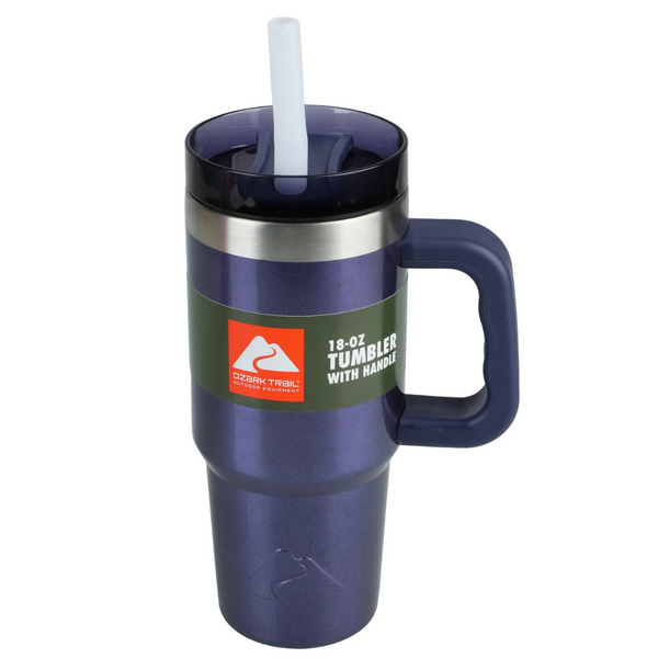 Ozark Trail 18 oz Vacuum-Insulated Stainless-Steel Tumbler