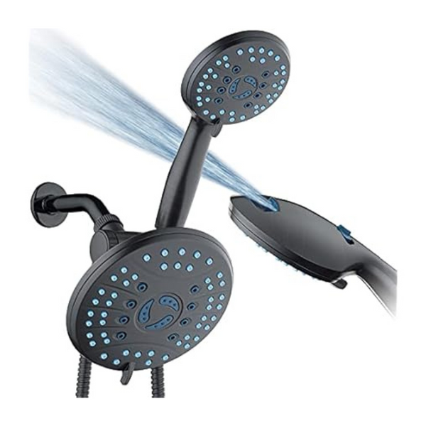 AquaCare 50-Mode Shower Head Combo With Germ Shield (2 Colors)