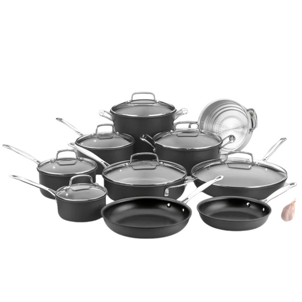 17-Piece Cuisinart Chef's Classic Nonstick Hard Anodized Cookware Set