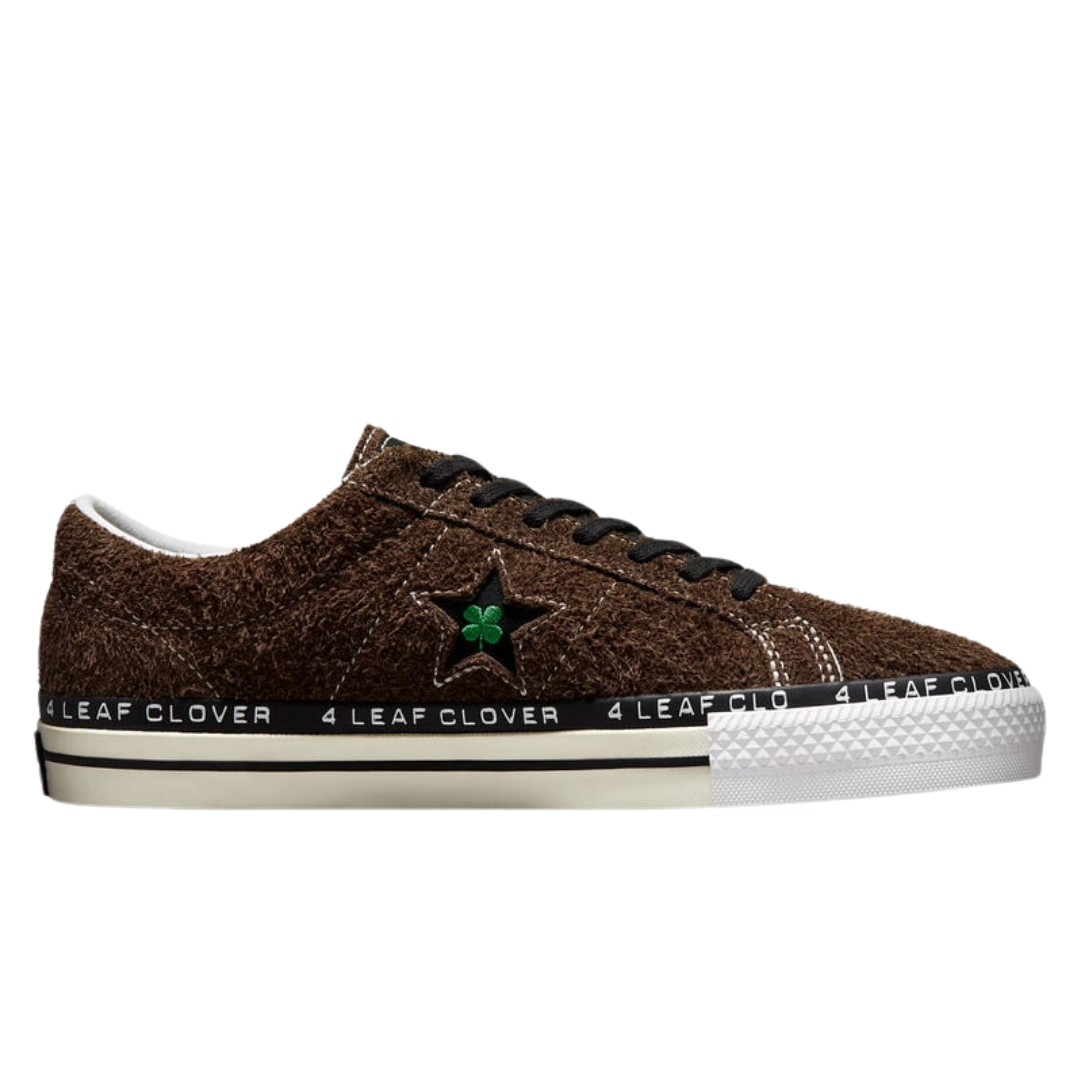 Converse Unisex X Patta Four-Leaf Clover One Star Pro Mid Shoes