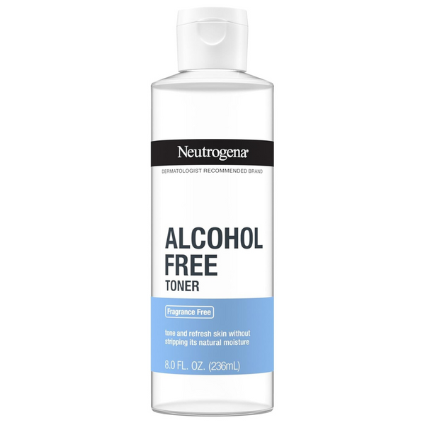 Neutrogena Alcohol-Free Gentle Fragrance-Free Face Toner, 8 Fl Oz