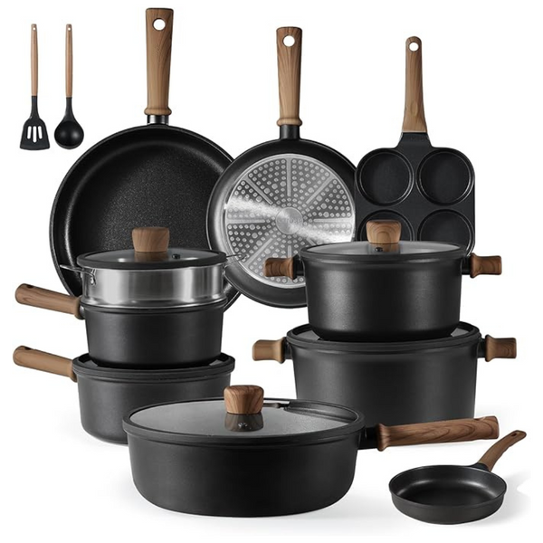 CAROTE Nonstick Kitchen Cookware Sets