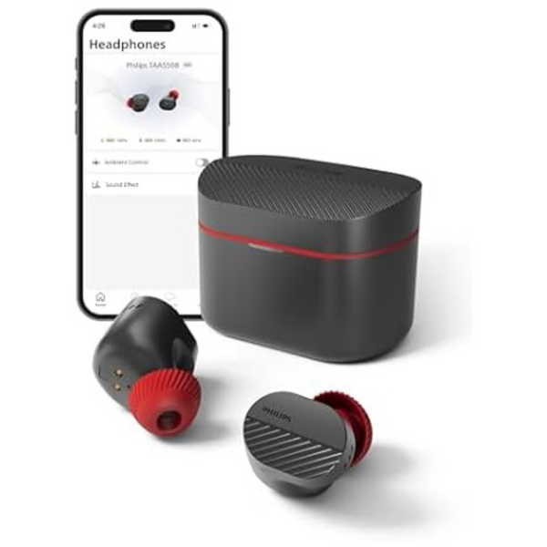 PHILIPS TAA5508 Wireless Earbuds With Noise Canceling Pro